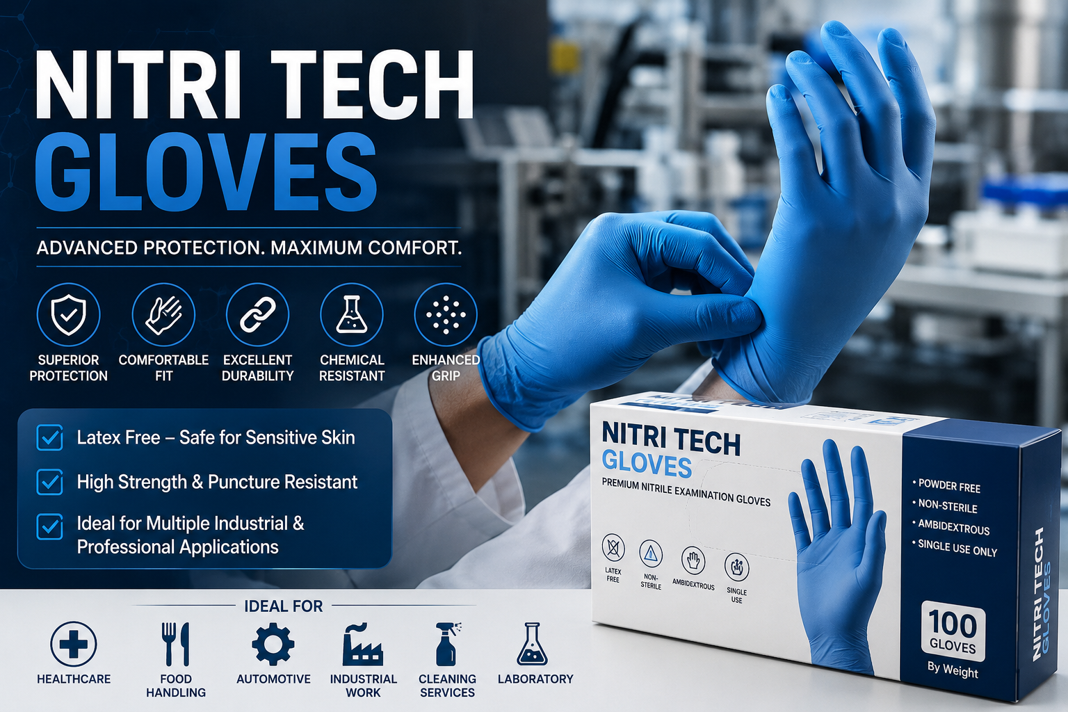 nitri tech gloves